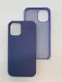 Чехол Aiwo Silicone Case, для iPhone 12, iPhone 12 Pro, силикон Сизый