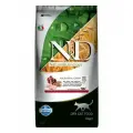 Сухой низкозерновой корм для стерилизованных кошек Farmina N&D Ancestral Grain, курица и гранат, 10 кг