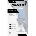 Микрофон HyperX QuadCast 2 Frost/Белый, кардиоидный, стереозапись, USB-C, jack 3.5 мм (AN1D9AA)