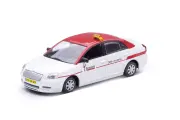 Модель коллекционная ALTAYA Toyota avensis 2003 eindhoven taxi такси, белый с красным