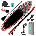 Сап борд FunWater Honor 11'0 Red с веслом / SUP board надувной / сапборд двухслойный