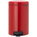 Ведро Brabantia NewIcon с пластиковым ведром, 12 л passion red 41.1 см 25.1 см 32.5 см 12 л круглая 24 см