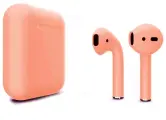 Беспроводные наушники Apple AirPods 2 Color (без беспроводной зарядки чехла), персиковый матовый