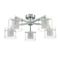 Lumion 8261/5C MODERNI LN26 металл/стекло, хром/прозрачный Люстра потолочная E14 5*40W 220V VERDI