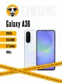 Смартфон Samsung Galaxy A36 8/256Gb White/Белый