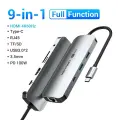 Vention USB C HUB HDMI 4K60Hz RJ45 PD 100 Вт 9-in-1 HDMI 60Hz