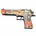 Деревянный пистолет Дезерт Игл Убийство Подтверждено (резинкострел) Mod.2 EcoToys