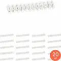 Клеммная колодка Navigator / Навигатор NTB-UPE-S12-3/WH винтовая, в корпусе из термопласта белая, 12 пар, сечение 1-4мм2, 3А, 400В / электрика (комплект из 20 шт)