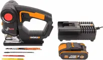 Аккумуляторный лобзик / сабельная пила Worx Axis WX550