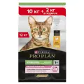 PRO PLAN Sterilised Сухой корм для стерилизованных кошек c чувствительным пищеварением , с курицей 12 кг