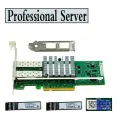 Оригинальный адаптер для сервера INTEL X520-DA2 E10G42BTDA 10 ГБ с двумя портами Ethernet + 2 ПК Intel FTLX8571D3BCV