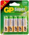 Батарейка GP Super AA/LR6/15A 15A-2CRB10/15AA21-2CRSWC10 алкалин,10 шт/уп