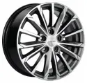 Khomen wheels khw1611 (kaptur) дефект 6,5х16 5х114.3 ет50 d66.1 silver