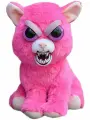 Feisty Pets розовая кошка леди Монстртрэк, фейсти петс, интерактивная мягкая игрушка добрый/злой