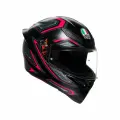 Мотошлем Интеграл AGV K1 S E2206 Sling Matt Black/Pink, XL