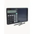 Калькулятор с планшетом черный Calculation With Notepad ZH-70 Black