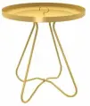 Стол журнальный СТ 3-SHT (Золото)