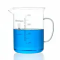 Стакан 2000 мл с ручкой, термостойкое стекло / Кружка мерная