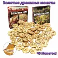 Золотые драконы Монеты к настольной игре Dungeon Petz Питомцы подземелий