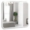 Зеркало MIXLINE Стив-2 700*680 (ШВ) сенсорный выключатель, светодиодная подсветка + подогрев