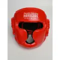 Боксерский шлем классический Hardcore Training Base Red PU M