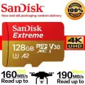 Карта памяти Sandisk microSD, Extreme, 128GB (SDSQXAA-128G-GN6MN)