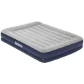Надувная кровать Bestway Tritech Airbed Queen 67725, 203х152 см, синий/светло-серый
