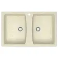 Мойка кухонная прямоугольная Azario Elmas бежевый CS00078331