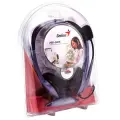 Genius Headset HS-04S, Stereo, 1x mini jack 3.5mm, blue