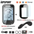 IGPSPORT BSC100S, беспроводной велокомпьютер GPS, водонепроницаемый IPX7, включая защитный чехол