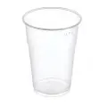 Стакан одноразовый 1000 шт. 200 мл Для холодных и горячих напитков до 70 градусов по Цельсию прозрачный, пластиковый.