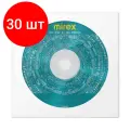 Комплект 30 штук, Носители информации CD-RW Mirex 700Mb 4x-12x в конверте 1/150 (UL121002A8C)