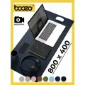 Коврик для мышки большой BOOZO Desk mate s, кожаный коврик для мыши, коврик для мышки компьютерный, синий
