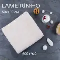 Полотенце махровое Lameirinho Aqua 50x100см, цвет кремовый, плотность 600 г/м2
