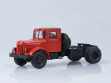 МАЗ-200В седельный тягач, красный, без упаковки, масштабная модель коллекционная