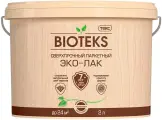 Лак акриловый паркетный Текс Bioteks полуматовый бесцветный 2 л