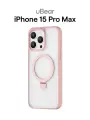 Чехол на iPhone 15 Pro Max uBear Clip Mag Case, MagSafe совместимый, усиленный, силк-тач