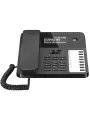 Телефон Gigaset DESK600, монохромный дисплей, 10 мелодий звонка, черный
