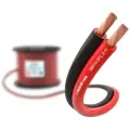 Акустический кабель, 14 AWG (2х2,11 мм), OFC медь, красно-черный, 100 м, PROCAST Cable SBR 14. OFC.2,11