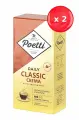 Кофе молотый Poetti Classic Crema Арабика/Робуста, 250 г х 2 шт
