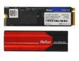 1000 ГБ SSD M.2 накопитель Netac N950E Pro (NT01N950E-001T-E4X) - PCI-E 3. x x4, чтение - 3350 Мбайт/сек, запись - 2800 Мбайт/сек, 3D NAND, 3 бит TLC, NVM Express