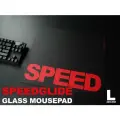 Стеклянный игровой коврик SpeedGlide для мыши