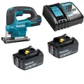 Лобзик аккумуляторный 18В LXT Li-Ion - ход-26мм 2х3.0Ah акк и з/у Makita DJV184RF2