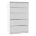 Комод ДСВ Мебель Мори МК 700, 5 ящиков, 70 см x 40 см x 112 см