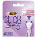 Сменные кассеты BIC Click 5 Soleil 5 лезвий, 4шт