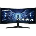 Монитор Samsung LC34G55TWWIXCI 34 VA UW 1ms HDMI DP 165Hz 250cd Ex Cur черный