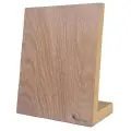 Магнитная подставка (блок) для 4-х кухонных ножей Woodinhome, дуб, 26x20x12.5 см, 151227