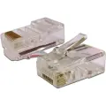Коннектор Twt RJ45 UTP 8P8C, универсальный, cat.6, 100 шт.