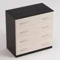 Комод КД-1/2 Колизей мебель венге/дуб молочный (ШхГхВ) (700х420х830)мм 4 ящика
