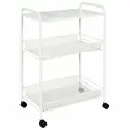 Этажерка ЗМИ Ладья 33КС на колесиках, металлическая, для кухни